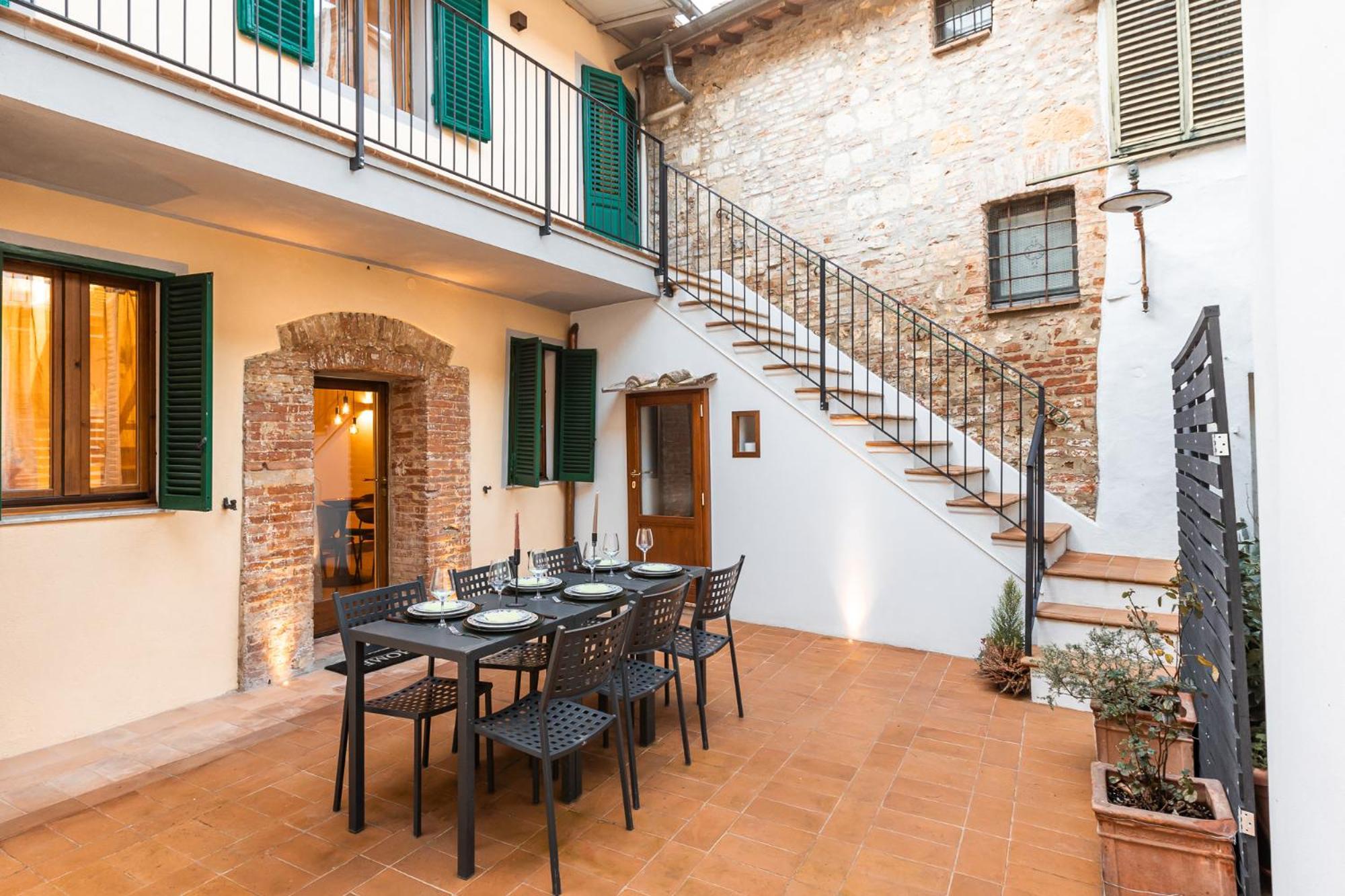 Apartmán La Casa Dello Sdrucciolo Montepulciano Stazione Exteriér fotografie